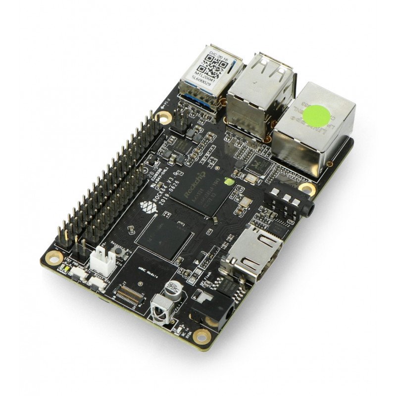 Pine64 ROCK64 - Rockchip RK3328 Cortex A53 Quad-Core 1,2 GHz + 1 GB RAM