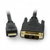 DVI-HDMI-Kabel mit 1,5 m Filter - zdjęcie 1