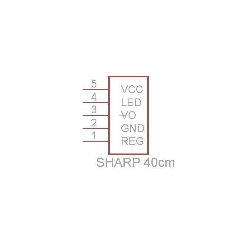 Sharp GP2Y0D340K 40 cm digitaler Entfernungsmesser