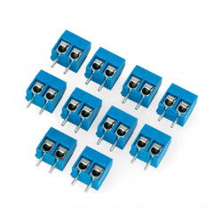 ARK Stecker KF301 Raster 5,0mm 2 Pin (-) - 10 Stk.