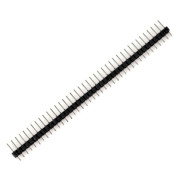 1x40 Goldpin-Stecker, gerade, Raster 2,00 mm