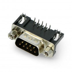 Gewinkelter D-SUB-Stecker 9