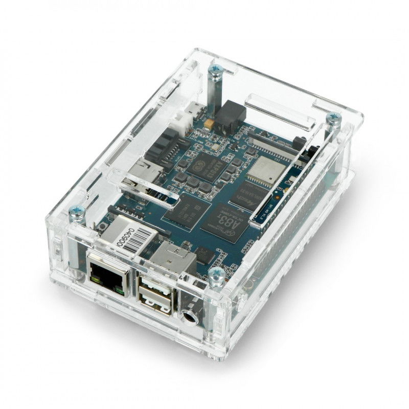 Gehäuse für Banana Pi M3 - Transparente Box