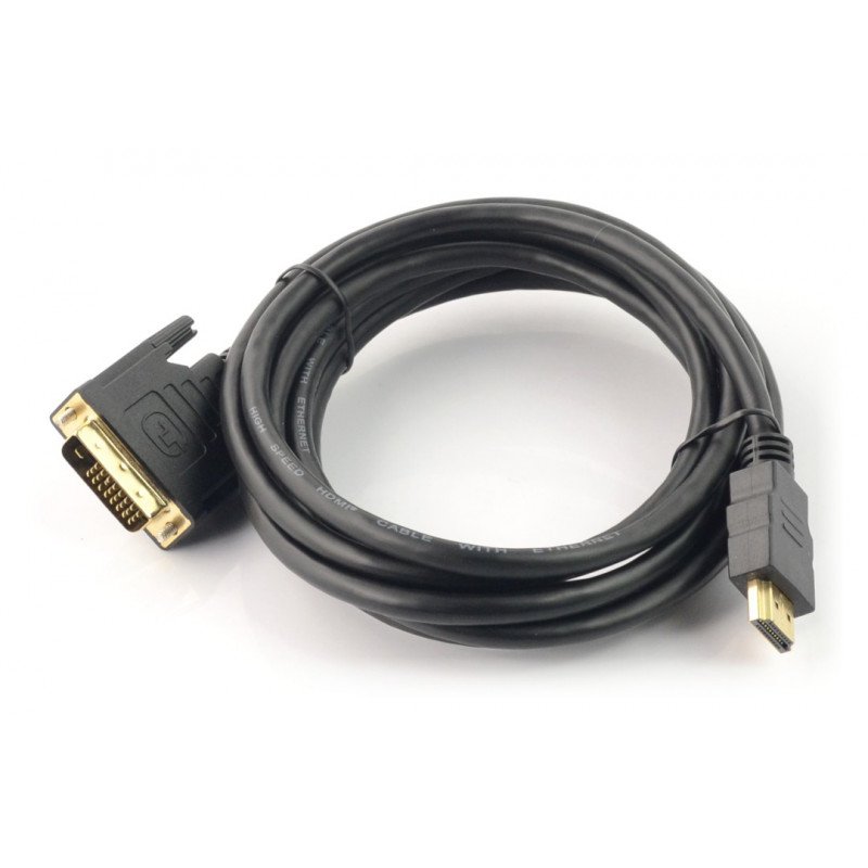 DVI-D - HDMI-Kabel - 3m