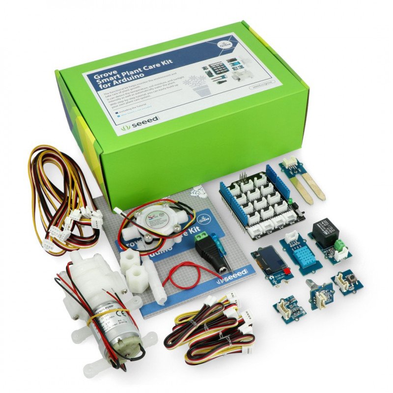 Grove Smart Plant Care Kit - ein Set zum Bau einer automatischen Bewässerungsmaschine für Arduino - Seeedstudio 110060130