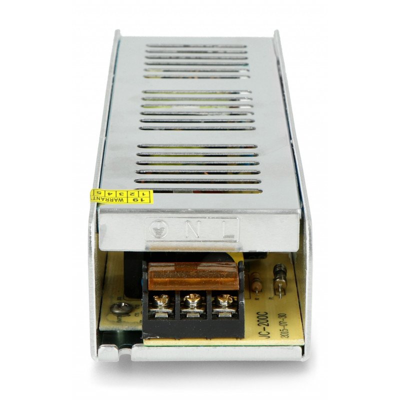 Montagenetzteil für LED-Streifen und Streifen 12V / 16,7A / 200W - SLIM