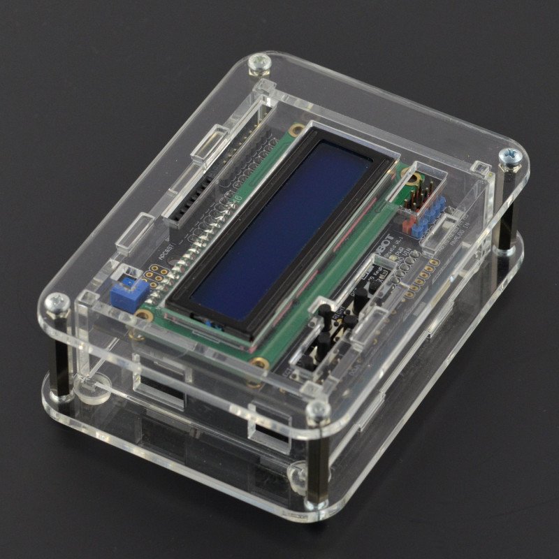 Fall für Arduino Uno mit LCD-Tastaturschild