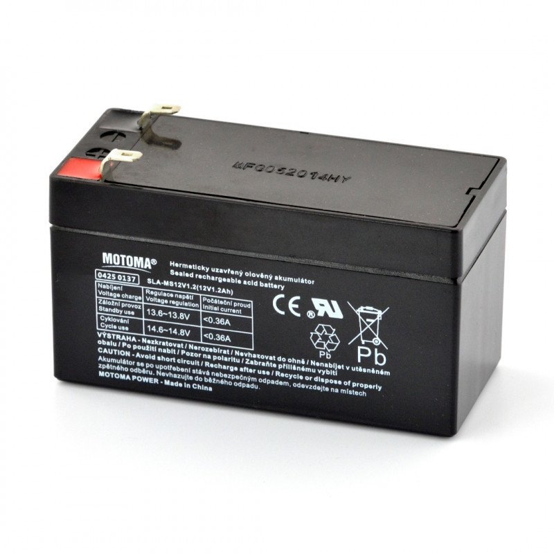 Gelbatterie 12V 1,2Ah Motoma