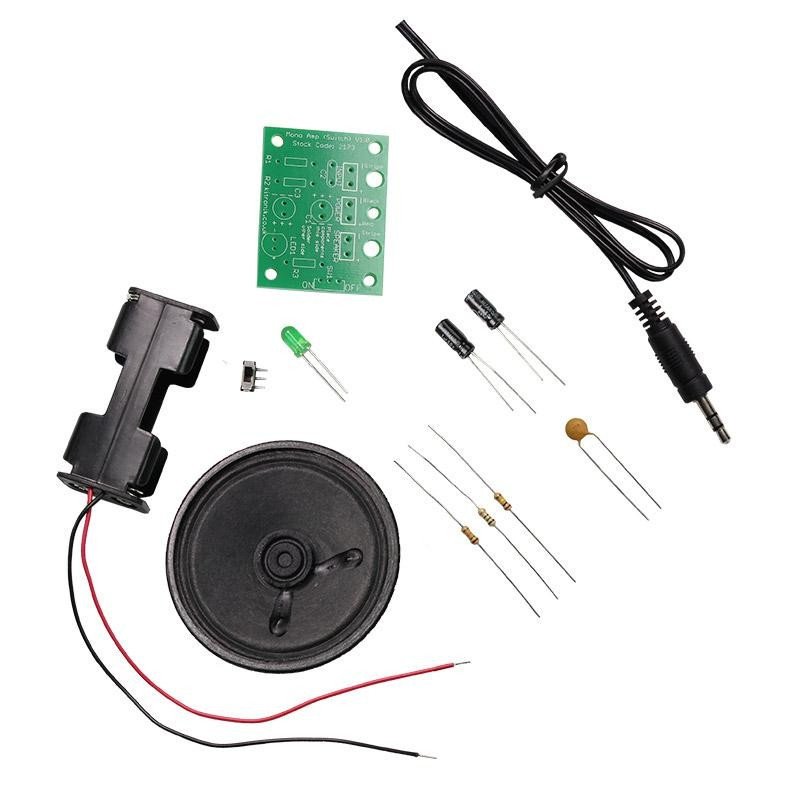 Mono-Verstärker-Kit - ein Satz Mono-Verstärker mit Netzschalter und LED-Dioden - Kitronik 2173