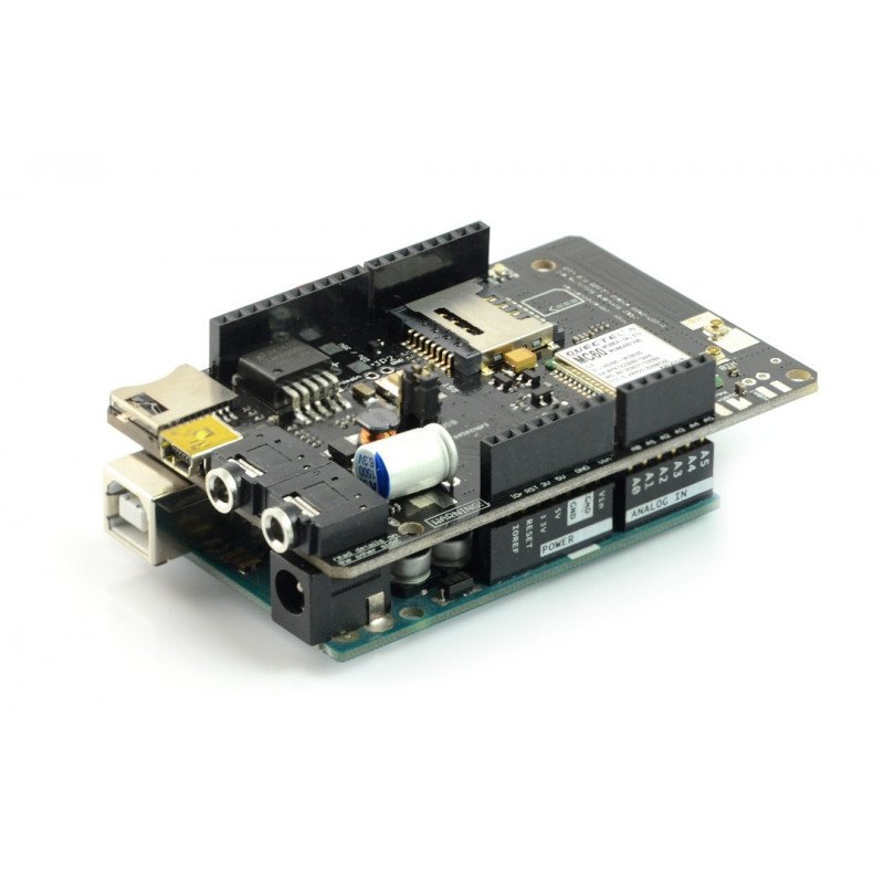 B-GSMGNSS Shield v2.105 GSM / GPRS / SMS / DTMF + GPS + Bluetooth - für Arduino und Raspberry Pi