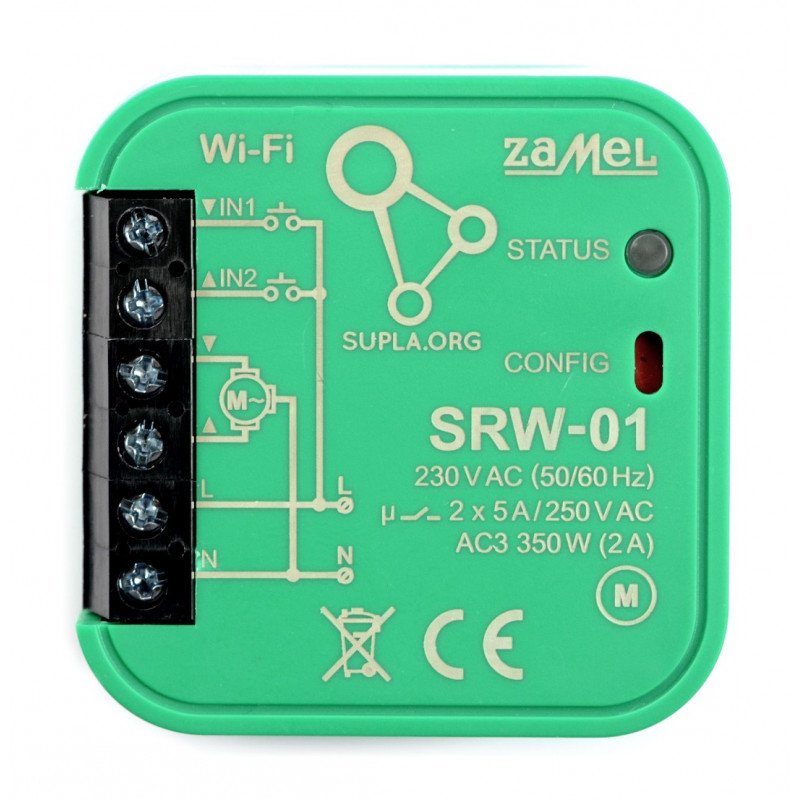 Zamel Supla SRW-01 - 230-V-WLAN-Rollladensteuerung - Android / iOS-Anwendung