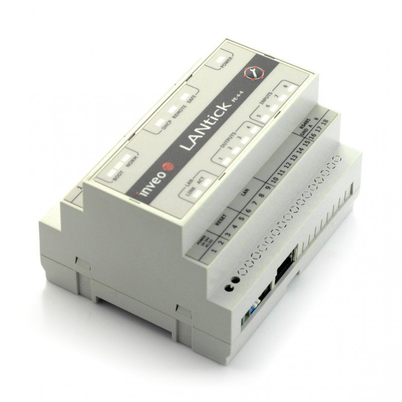 LanTick Pro PE-4-4 - netzwerkgesteuertes Relaismodul