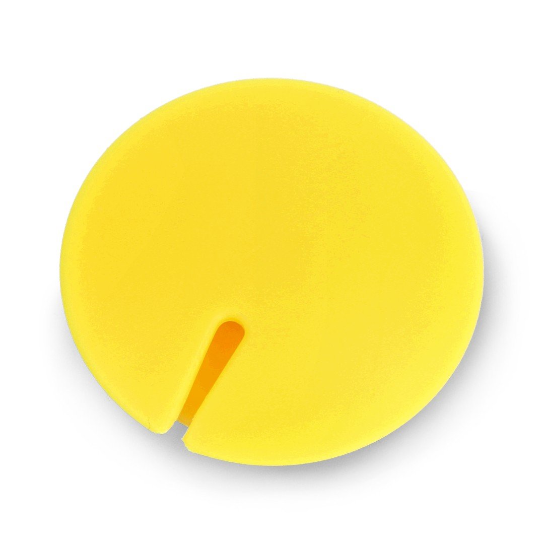 Blaskabel-Organizer – gelber Magnetclip