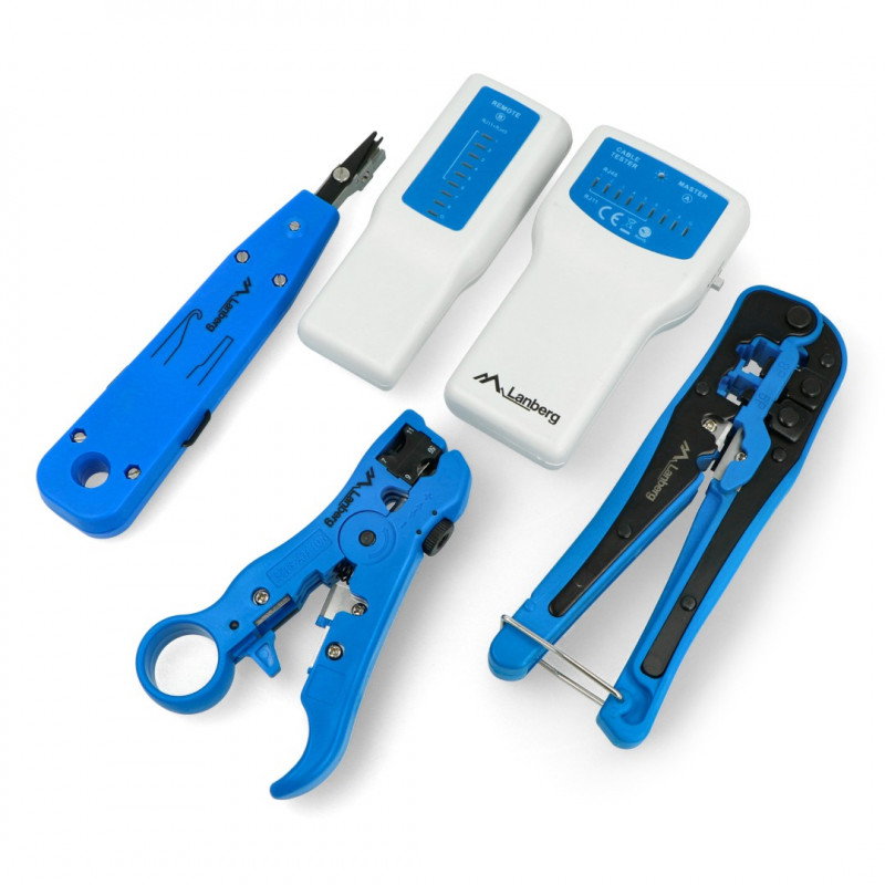 Eine Reihe von Tools zum Aufbau eines LAN-Netzwerks - Lanberg NT-0302
