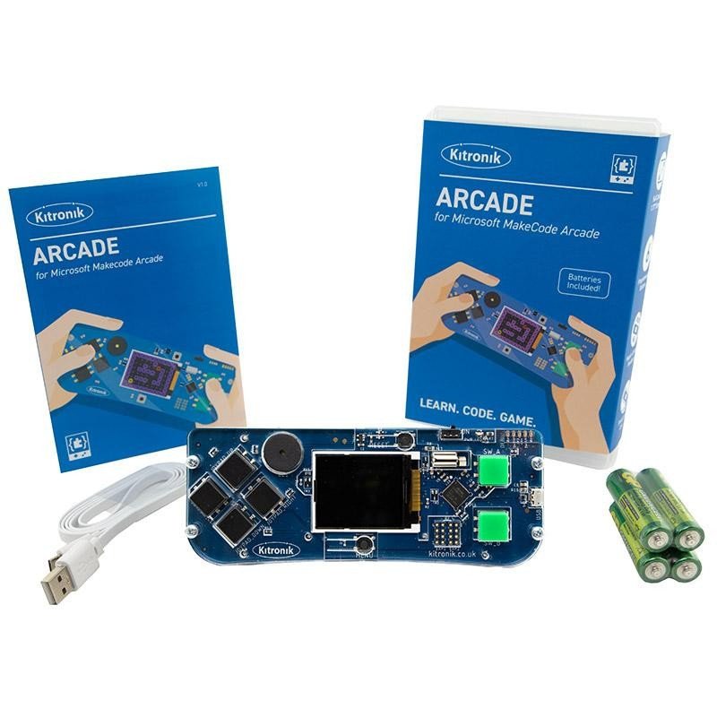 ARCADE-Konsole für MakeCode Arcade - Einzelhandelspaket - Kitronik 5319