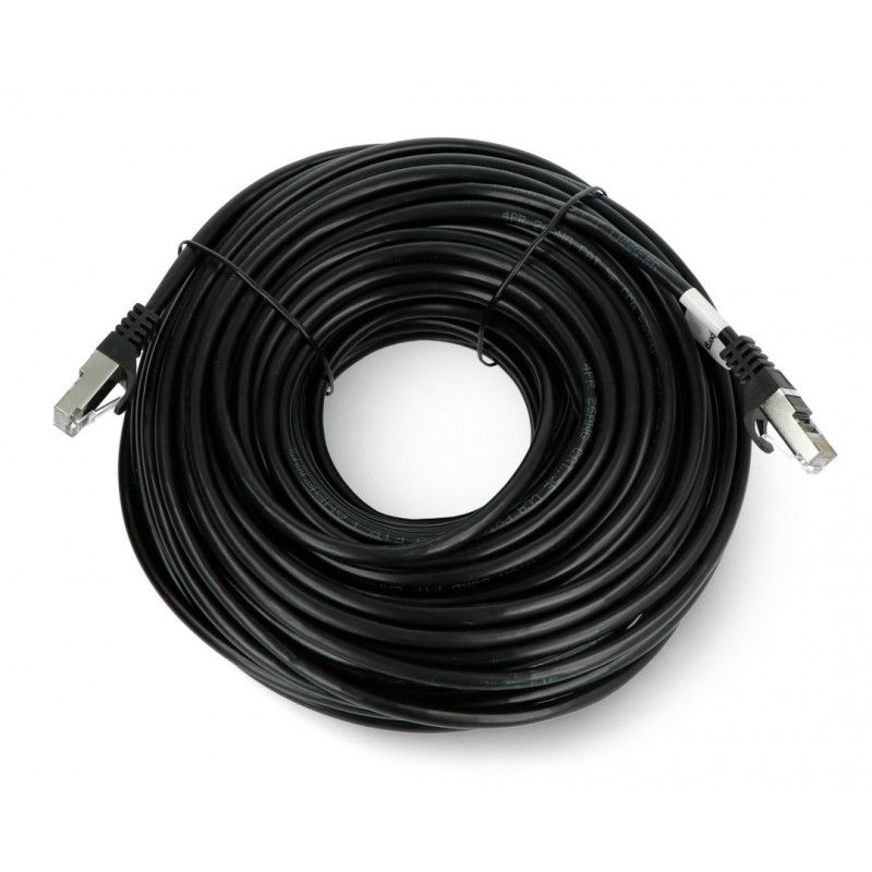 Lanberg Ethernet Patchkabel FTP 5e 30m - schwarz