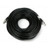 Lanberg Ethernet Patchkabel FTP 5e 30m - schwarz - zdjęcie 2