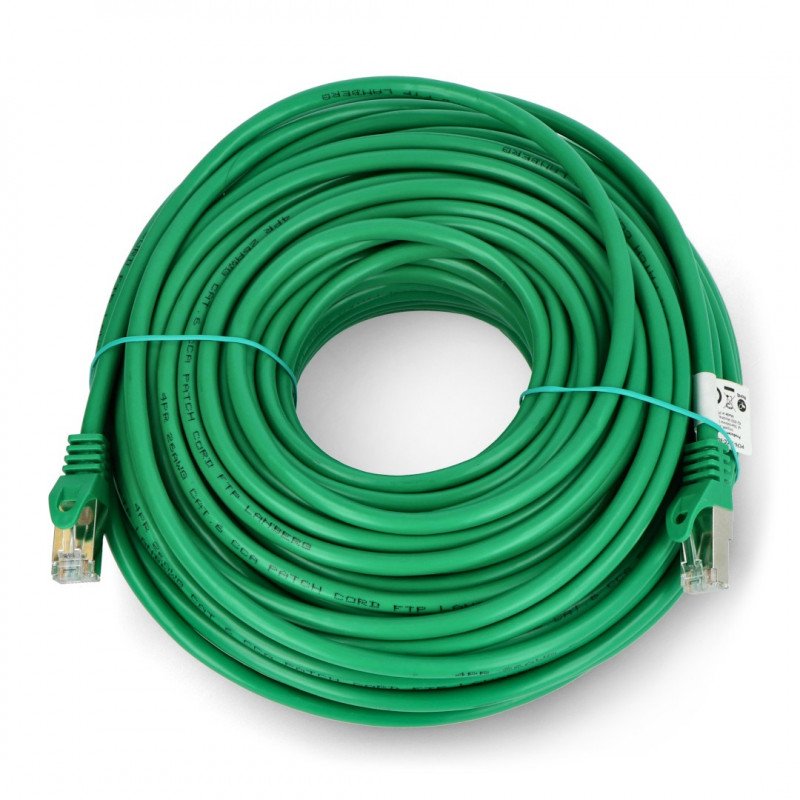 Lanberg Ethernet Patchkabel FTP Cat.6 30m - grün