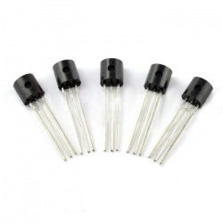 Bipolartransistor NPN 2N3904 40V / 0,2A - 5St.