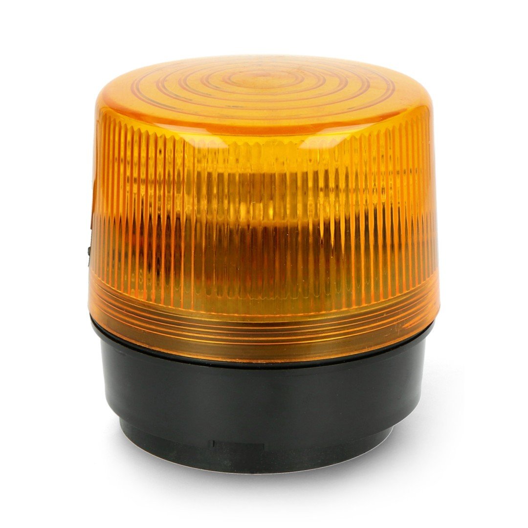 Power LED Rundumkennleuchte Gelb 12V/24 Magnet