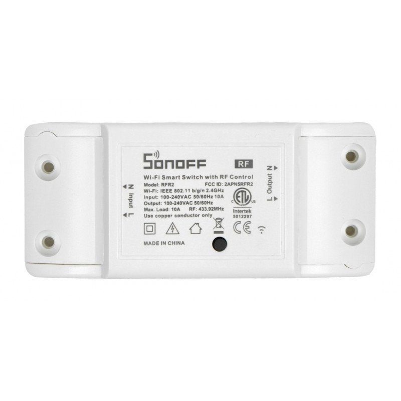 Sonoff RF R2 - 230V Relais - RF 433MHz Schalter + WiFi Android / iOS