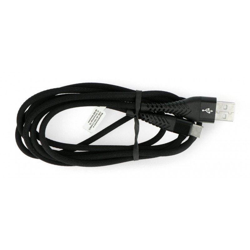 EXtreme Spider USB A - USB C Kabel - 1,5 m - schwarz