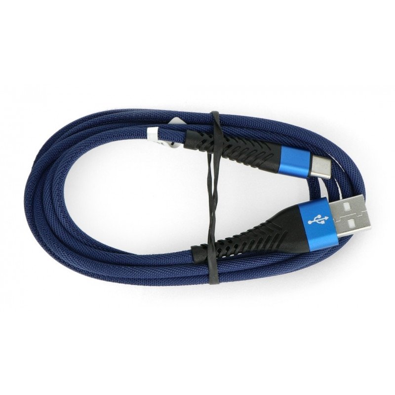 EXtreme Spider USB A - USB C Kabel - 1,5 m - blau