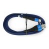 EXtreme Spider USB A - USB C Kabel - 1,5 m - blau - zdjęcie 2