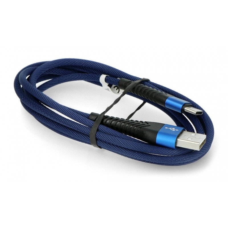EXtreme Spider USB A - USB C Kabel - 1,5 m - blau