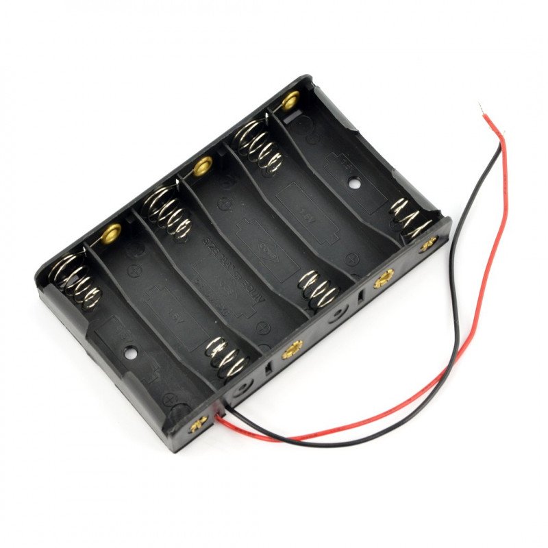 Korb für 6 AA-Batterien (R6)