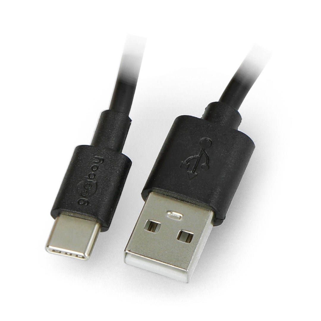 Goobay USB-C Lade- und Synchronisierungskabel 0,1m schwarz