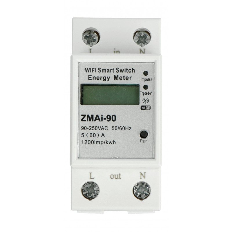 Stromverbrauchszähler - WiFi Tuya ZMAi-90 60A Wattmeter