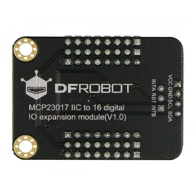 Gravity - Pins Expander MCP23017 I2C - 16 I / O - DFRobot DFR0626