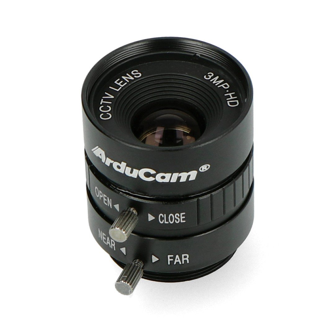 CS Mount 12 mm Objektiv mit manuellem Fokus – für Raspberry Pi Kamera – ArduCam LN040