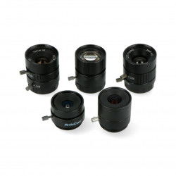 Set CS Mount 6-25mm Objektive - für die Raspberry Pi Kamera - 5 Stk. -ArduCam LK004