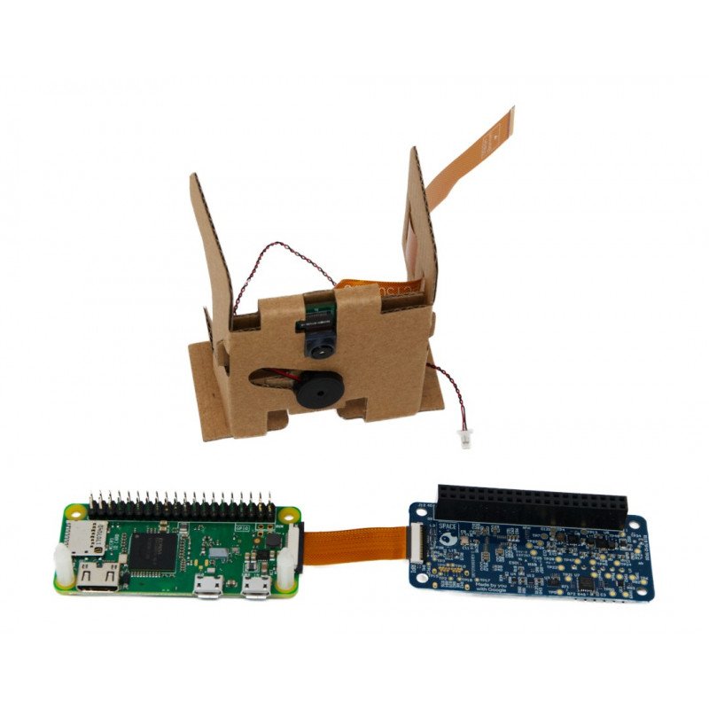 Google AIY Vision Kit – Set zum Bau eines Geräts zur Erkennung von Objekten – Raspberry Pi Zero WH