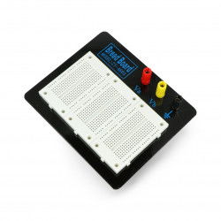 Steckbrett 810 Löcher mit Kabeln für die Stromversorgung