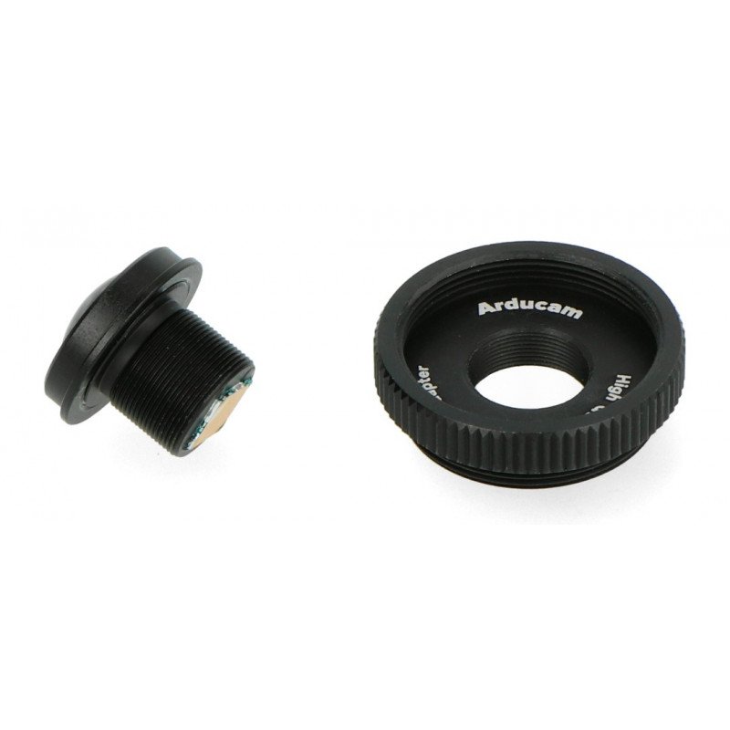Fisheye M12 1,56 mm Objektiv mit Adapter für Raspberry Pi Kamera - AduCam LN031