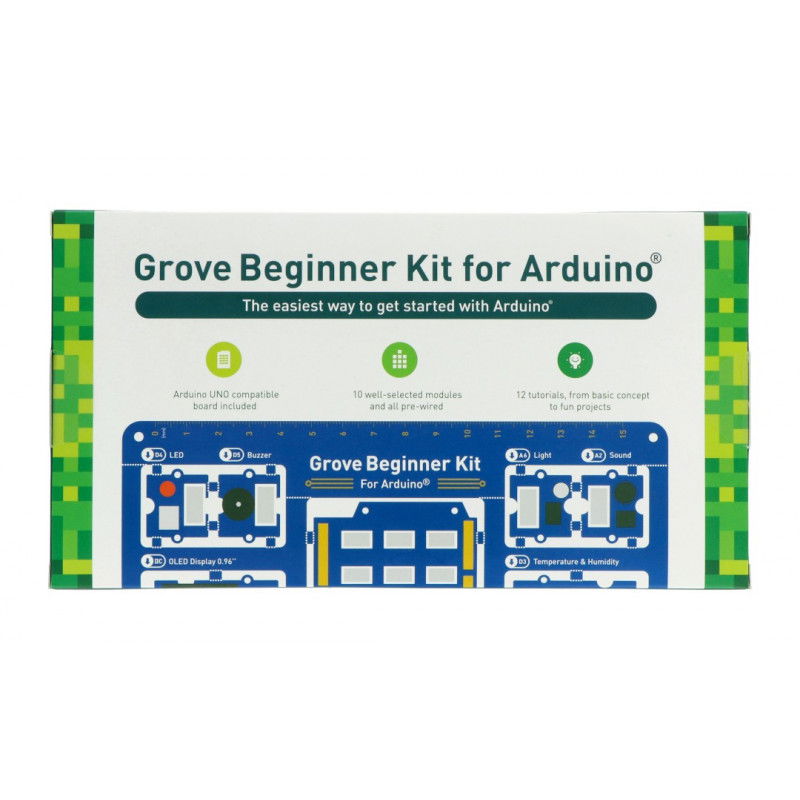 Grove - Satz von 10 Sensoren mit Seeeduino Lotus Modul für Anfänger