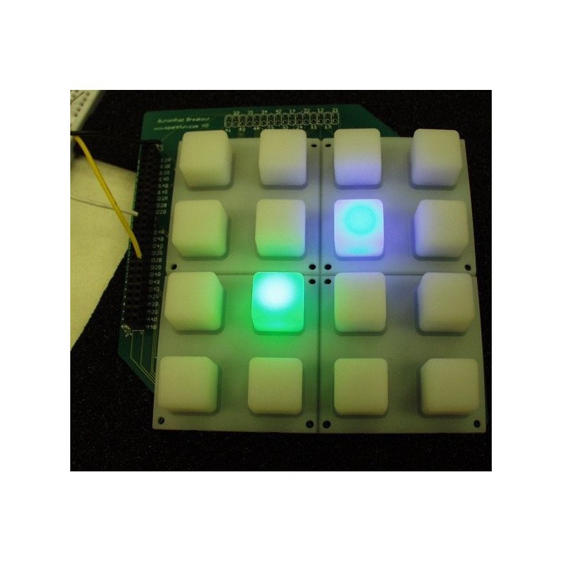 2x2-Tastaturpanel - kompatibel mit LED-Dioden - SparkFun