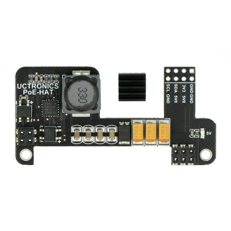 Mini PoE Hat - PoE-Leistungsmodul für Raspberry Pi 4B / 3B + / 3B - UCTRONICS: U6109