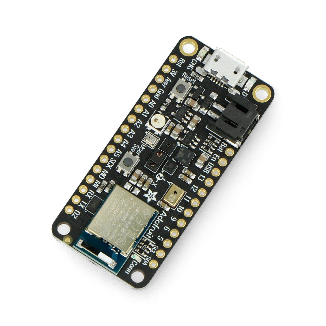 Feather nRF52840 Bluefruit LE + Sensoren - kompatibel mit Arduino - Adafruit 4516