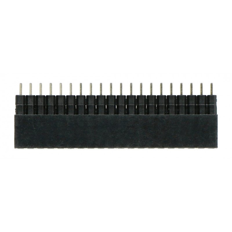 Buchse 2x20, 2,54mm Raster für Raspberry Pi 3/2/B+ hoch, Stifte 3mm