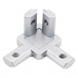 Verdeckte Ecke für naturbelassene 3-seitige Profile