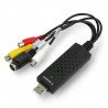 Video Grabber Gembird UVG-002 USB 2.0 - Audio/Video Konverter - zdjęcie 1