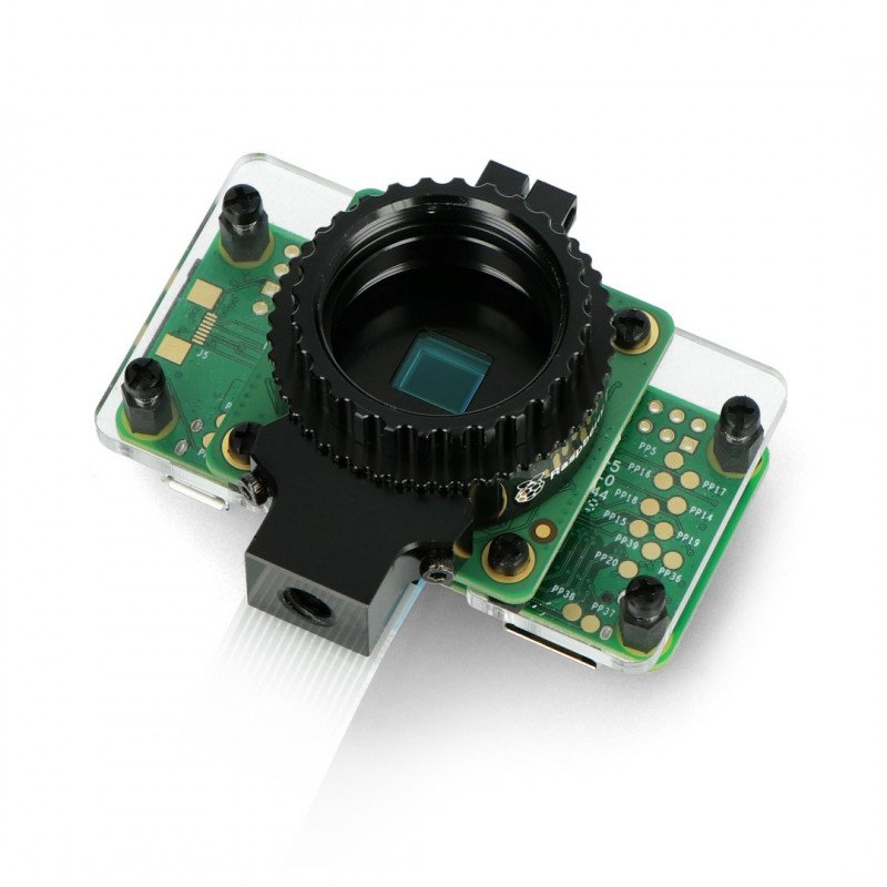 Montageplatte für Raspberry Pi Zero und HQ-Kamera