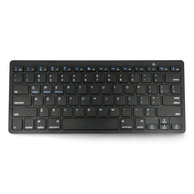 Bluetooth 3.0 Tastatur AK198C - schwarz