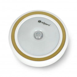 ML7000PIR LED-Leuchte mit Bewegungs- und Dämmerungssensor - gold