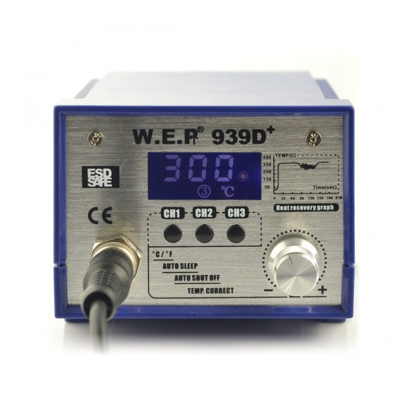 Lötstation WEP 939D + Speichereinstellungen 75W