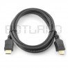 HDMI Art AL-10 3in1 Kabel: Audio, Video, Ethernet - 1,5 m lang - zdjęcie 2